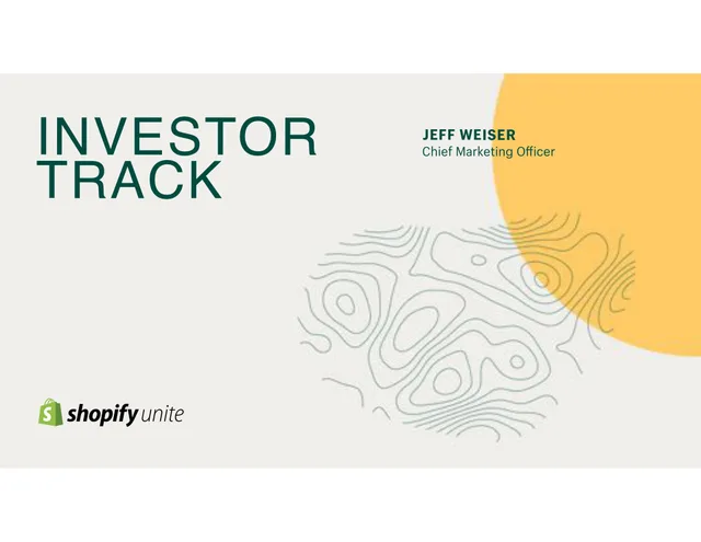 Shopify — Investor Track investment banking deck cover