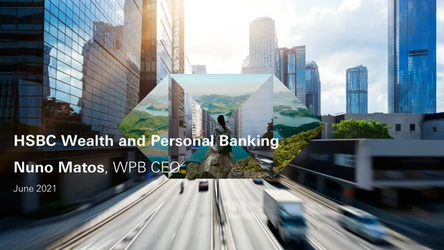 HSBC — HSBC Wealth and Personal Banking investment banking deck cover