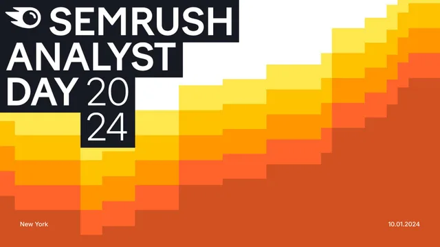 Semrush — Semrush Analyst Day 20 24 investment banking deck cover