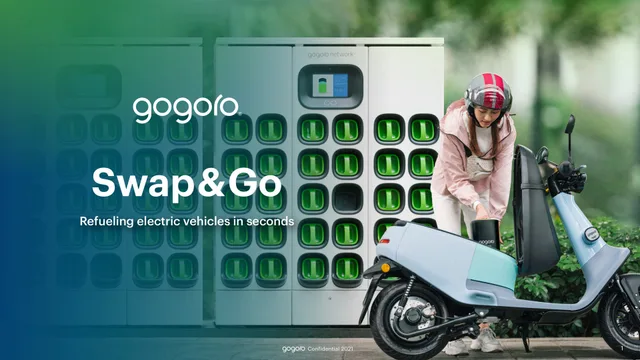Gogoro — Swap&Go investment banking deck cover