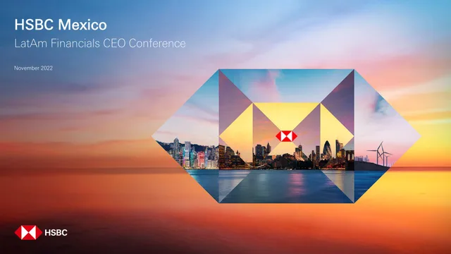 HSBC — HSBC Mexico investment banking deck cover