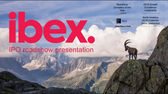 Ibex — ibex. investment banking deck cover