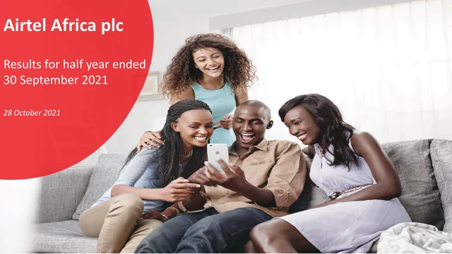 Airtel Africa — Airtel Africa plc investment banking deck cover
