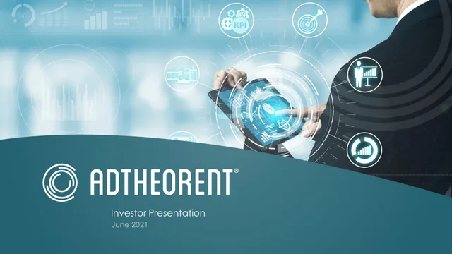 Adtheorent investment banking deck cover