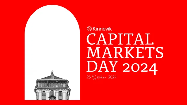 Kinnevik — Capital Markets Day 2024 investment banking deck cover