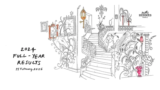 Hermes — 2024 Full-year Results investment banking deck cover