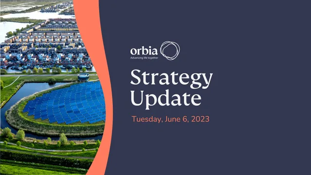Orbia — Strategy Update investment banking deck cover