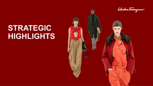 Salvatore Ferragamo — Strategic Highlights investment banking deck cover