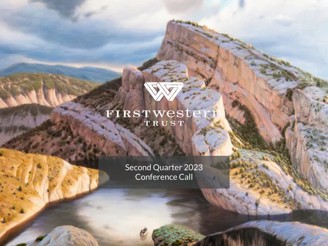 First Western Financial — Firstwestern Trust investment banking deck cover