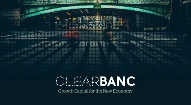 Clearbanc investment banking deck cover