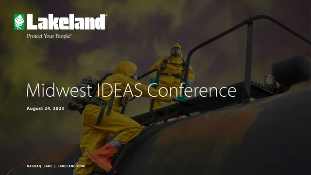 Lakeland Bancorp — Midwest IDEAS Conference investment banking deck cover