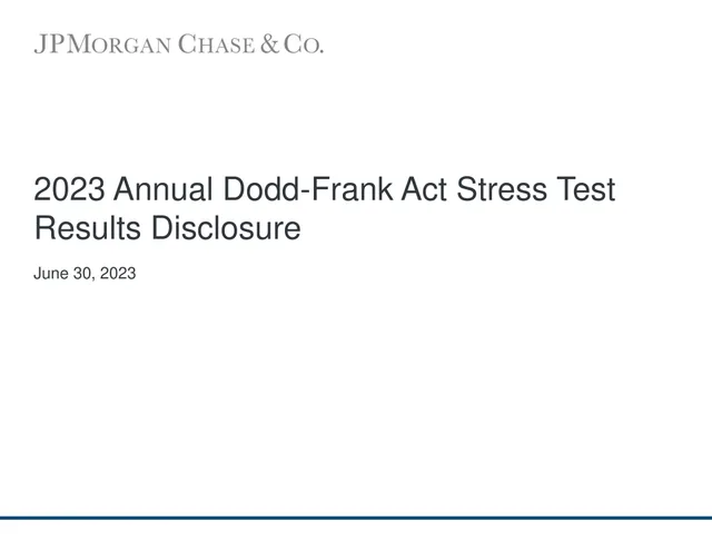 J P Morgan — 2023 Annual Dodd-Frank Act Stress Test Results Disclosure investment banking deck cover