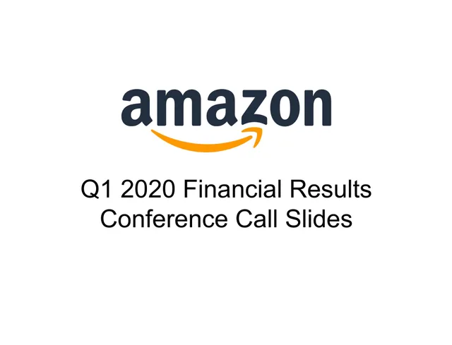 Amazon — Cover Slide investment banking deck cover