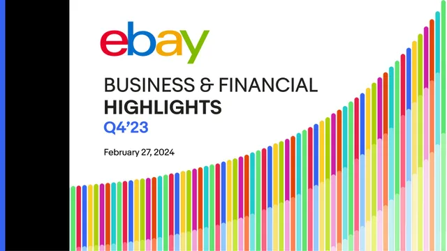 Ebay — Business & Financial Highlights investment banking deck cover