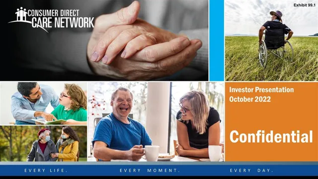 Consumer Direct Care Network — Cover Slide investment banking deck cover