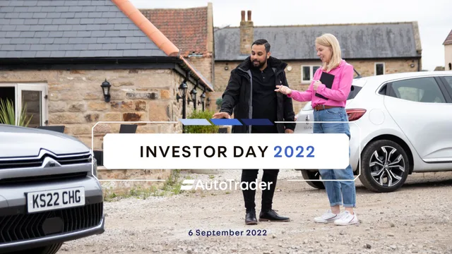 Auto Trader Group — Investor Day 2022 investment banking deck cover