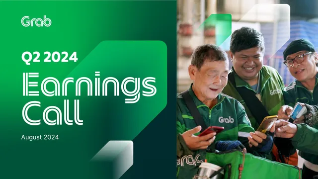 Grab — Q2 2024 Earnings Call investment banking deck cover