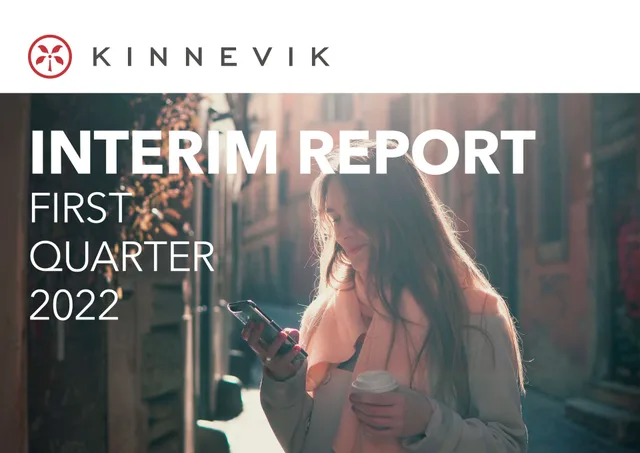 Kinnevik — Interim Report investment banking deck cover
