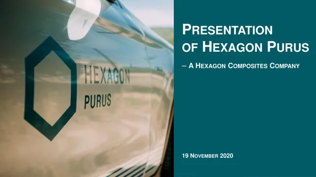 Hexagon Purus — Presentation Of Hexagon Purus investment banking deck cover