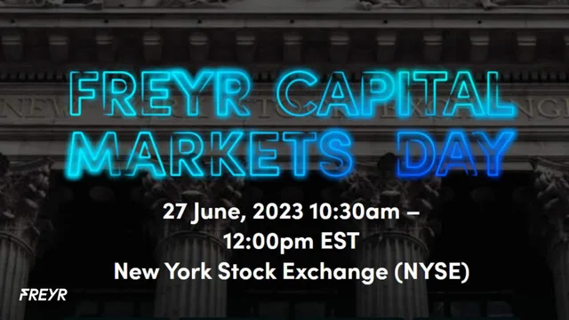 Freyr — Freyr Capital Markets Day investment banking deck cover