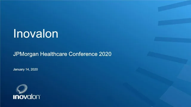 Inovalon investment banking deck cover
