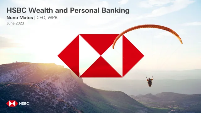 HSBC — HSBC Wealth and Personal Banking investment banking deck cover