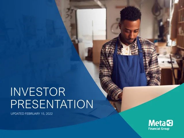 Pathward Financial — Investor Presentation investment banking deck cover