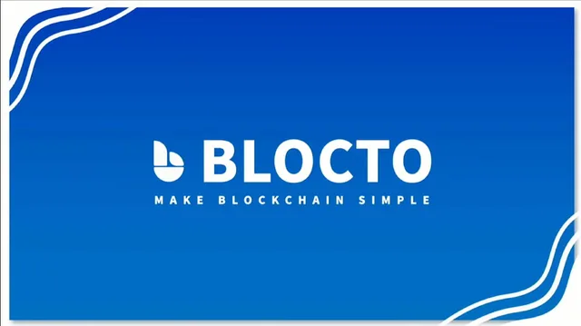 Blocto investment banking deck cover