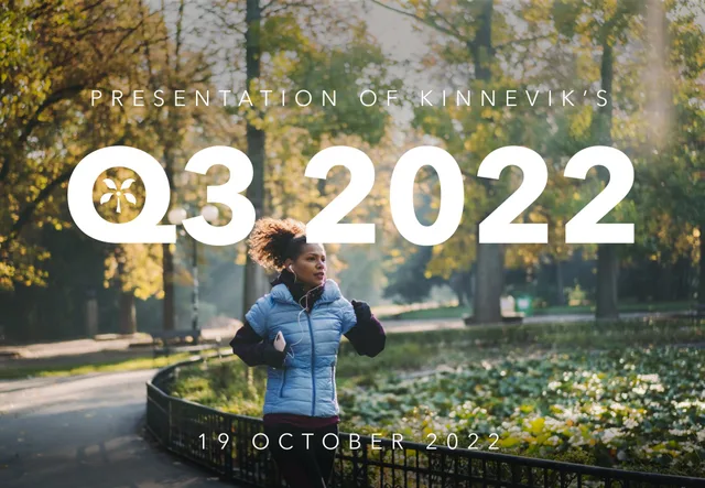 Kinnevik — Q3 2022 investment banking deck cover