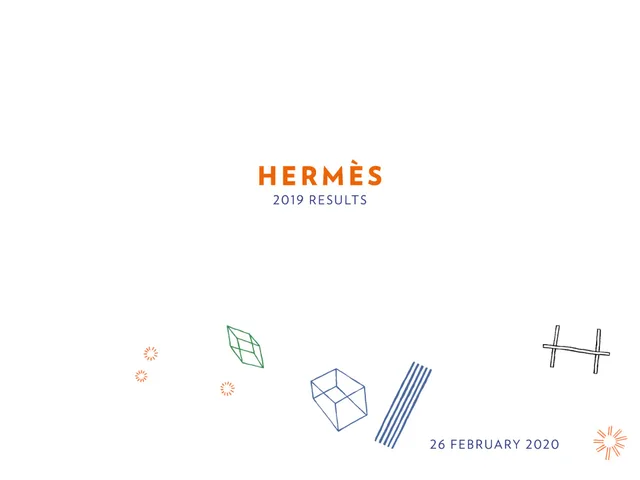 Hermes — Hermès investment banking deck cover