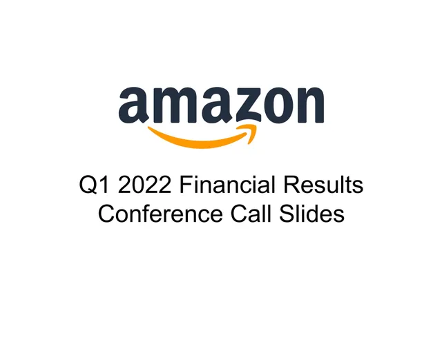 Amazon — cover slide investment banking deck cover