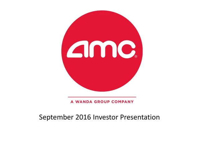 Amc — cover slide investment banking deck cover