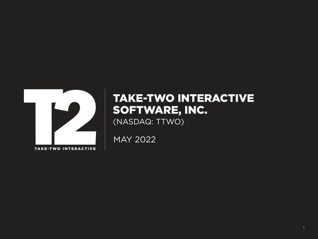Take Two Interactive — Take-two Interactive Software, Inc. investment banking deck cover