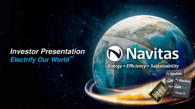 Navitas — Investor Presentation investment banking deck cover