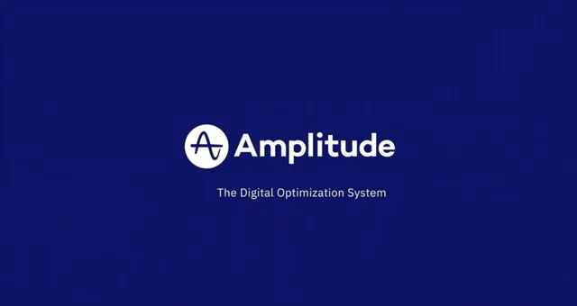 Amplitude — Title Slide investment banking deck cover