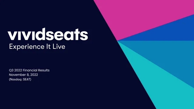 Vivid Seats — vividseats investment banking deck cover