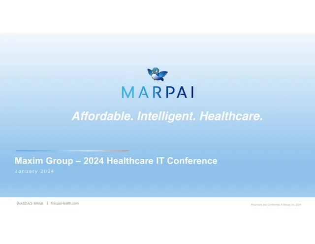 Marpai — Maxim Group – 2024 Healthcare IT Conference investment banking deck cover