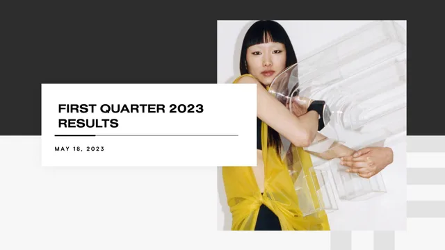 Farfetch — First Quarter 2023 Results investment banking deck cover
