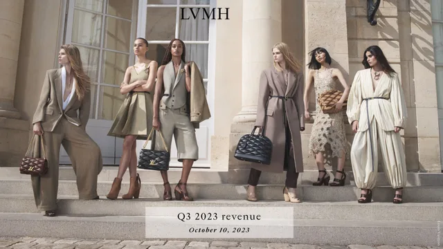 Lvmh — Q3 2023 revenue investment banking deck cover