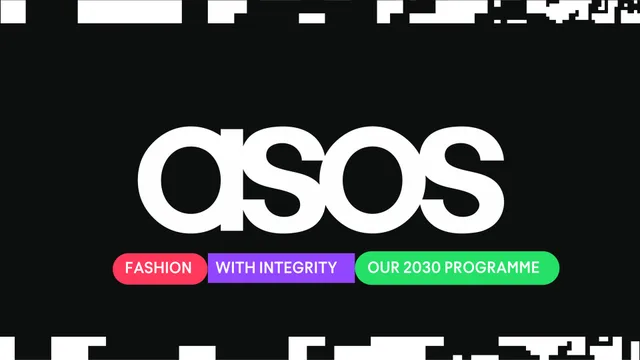 Asos — Title Slide investment banking deck cover
