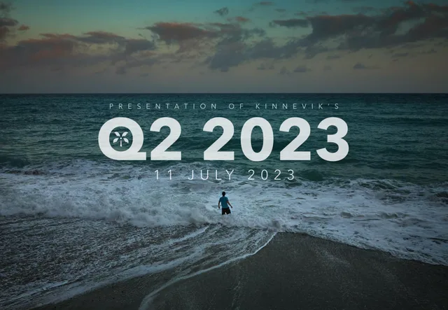 Kinnevik — Q2 2023 investment banking deck cover