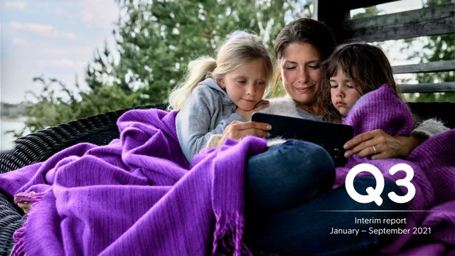 Telia Company — Q3 investment banking deck cover