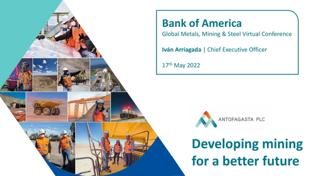 Antofagasta — Bank of America investment banking deck cover