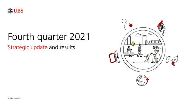 UBS — Fourth quarter 2021 investment banking deck cover