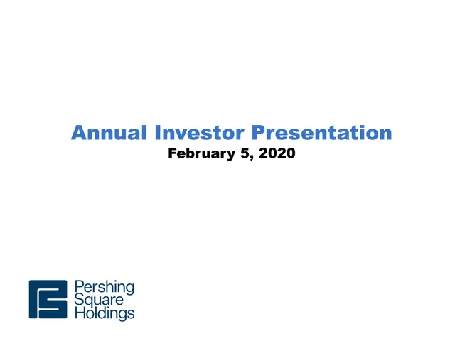 Pershing Square — Annual Investor Presentation investment banking deck cover