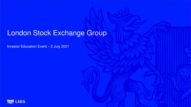 Lse — London Stock Exchange Group investment banking deck cover