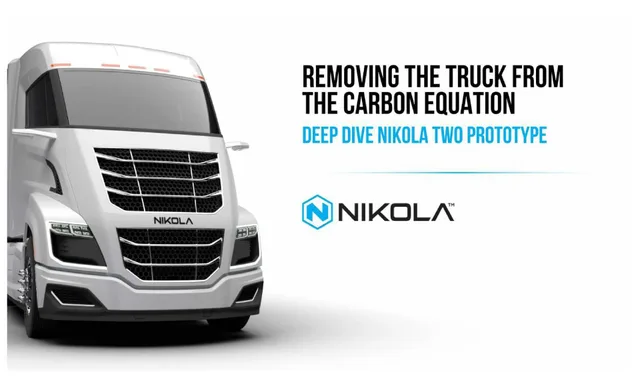 Nikola — Removing The Truck From The Carbon Equation investment banking deck cover