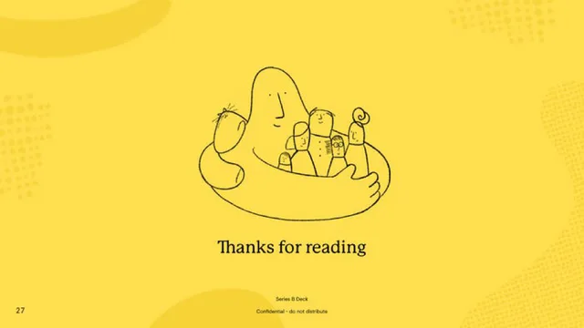 Farewill — Thanks for reading investment banking deck cover