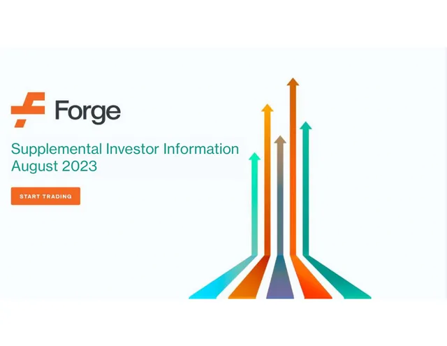 Forge investment banking deck cover