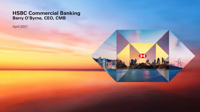 HSBC — HSBC Commercial Banking investment banking deck cover